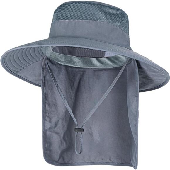 Other - Sun Hat – UPF 50+, Wide Brim, Breathable, with Neck Flap